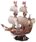 Puzzle 3D Żaglowiec Mayflower Cubic Fun