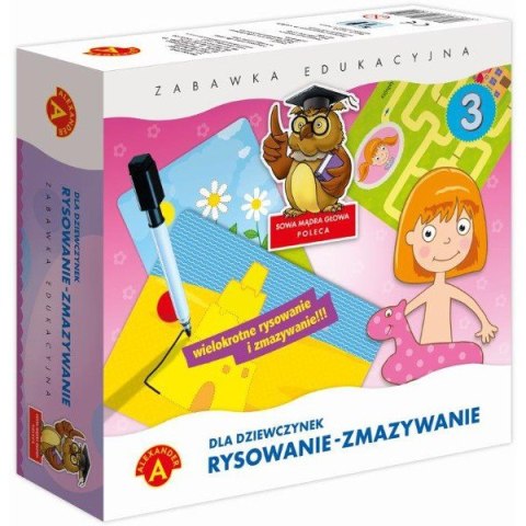 Rysowanie - Zmazywanie 3 Dla Dziewczynek Alexander