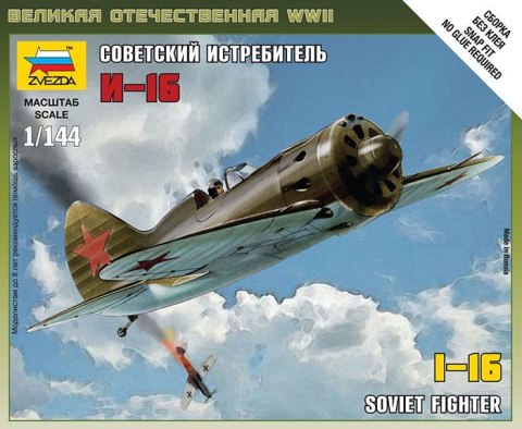 Soviet WWII Fighter Polikarpo I16 Zvezda