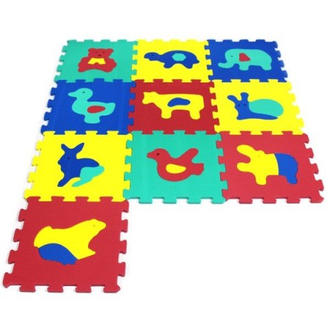 10 elementów Puzzle piankowe Zwierzęta Artyk