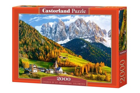 2000 EL. Kościół św. Magdaleny, Dolomity Castor