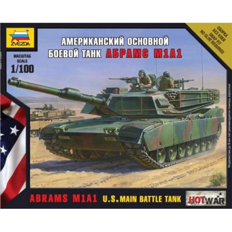 Abrams M1A1 US Main Battle Tank Hot War Zvezda