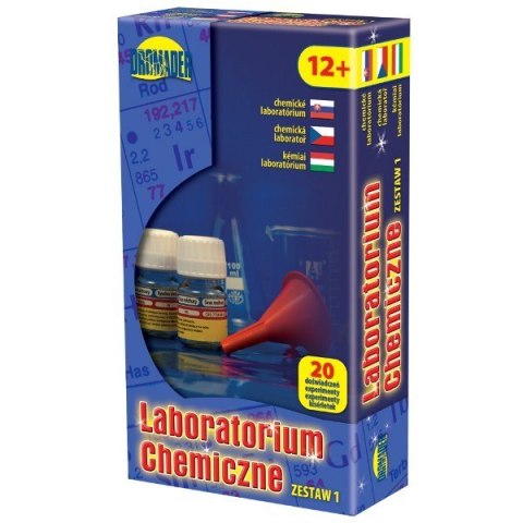 Chemik 20 doświadczeń Zestaw 1 Dromader