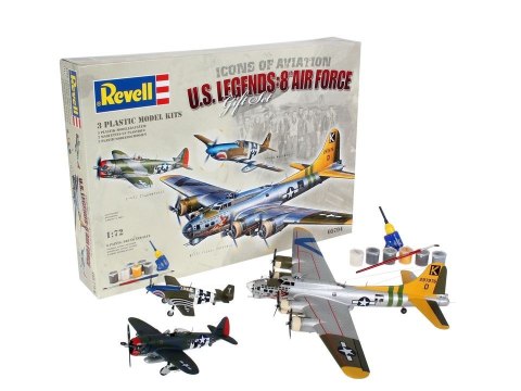Gift-Set Flying Legends 8th USA Air Force Revell