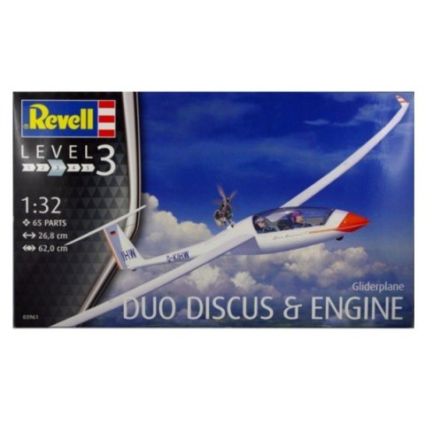 Glider Duo Discus & Engine Revell