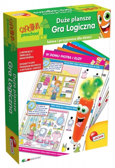 Gra logiczna Karotka Lisciani