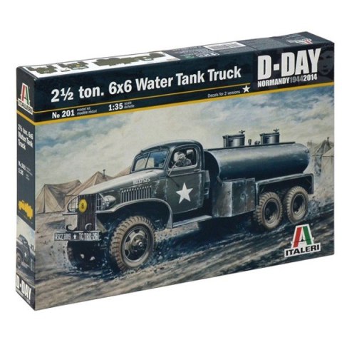 ITALERI 2 1/2 ton. 6X6 U .S. Water Tank Italeri