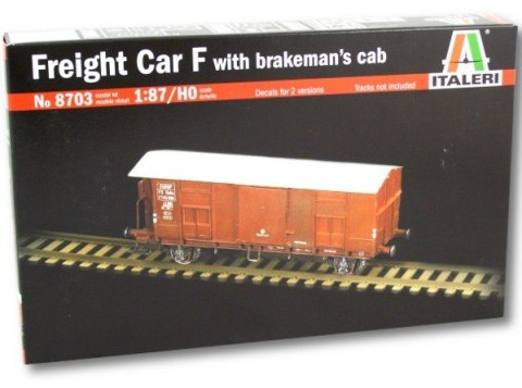 ITALERI Freight Car F with Barakemans Italeri