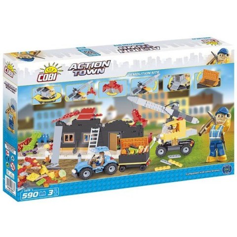 Klocki Action Town Rozbiórka Cobi Klocki