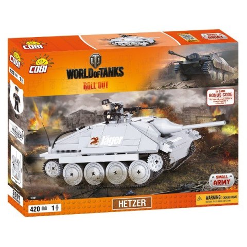 Klocki Armia WOT Hetzer 420 elementów Cobi Klocki