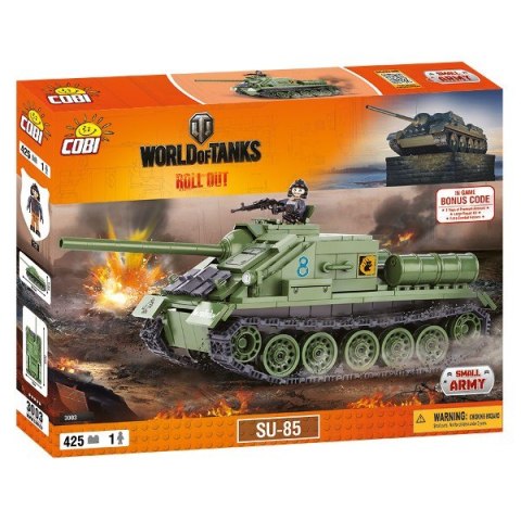 Klocki Armia WOT Su 85 425 elementów Cobi Klocki