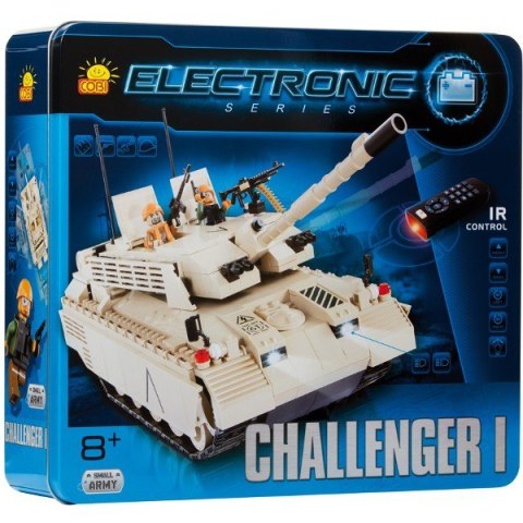Klocki Electronic Czołg Challenger Piaskow Cobi Klocki
