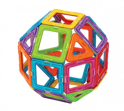 Klocki Magnetyczne 62 elementy Magformers