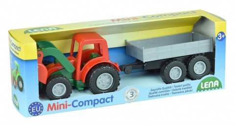 Mini Zestaw Traktor z przyczepą 26 cm Lena