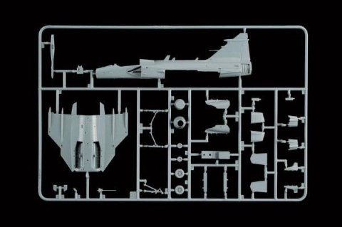 Model set home play Jas 39 Gripen Italeri
