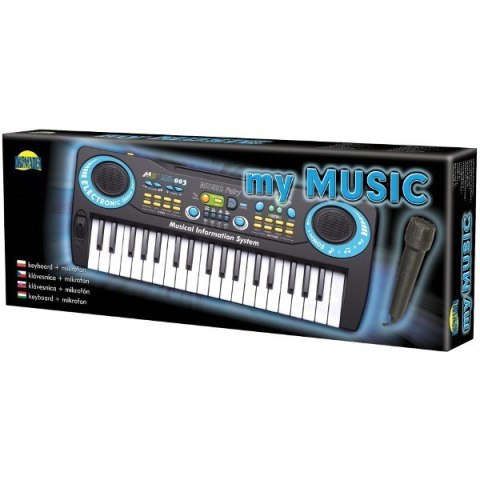 My Music Keyboard + Mikrofon Dromader