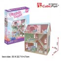 Puzzle 3D Domek dla lalek Pianist's Home Cubic Fun