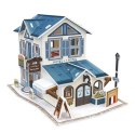 Puzzle 3D Domki świata - Francja Hotel Cubic Fun