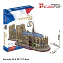 Puzzle 3D Katedra Notre Dame 128 elementów- zestaw XL Cubic Fun