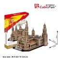 Puzzle 3D Katedra de Santiago de Compostela Zestaw XL Cubic Fun