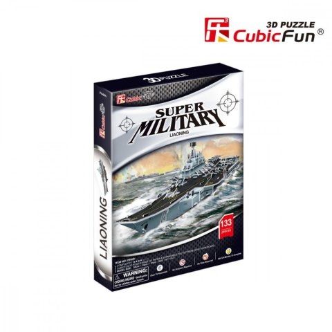 Puzzle 3D Krążownik Liaoning Cubic Fun