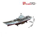 Puzzle 3D Krążownik Liaoning Cubic Fun