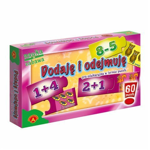 Puzzle Dodaję i Odejmuję Alexander