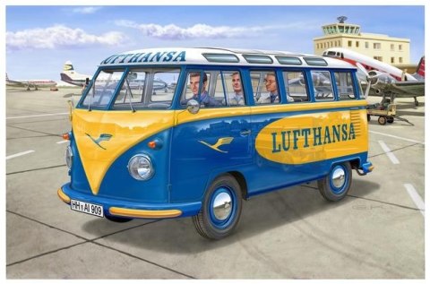 REVELL Samochód VW T1 Sa mba bus Lufthans Revell