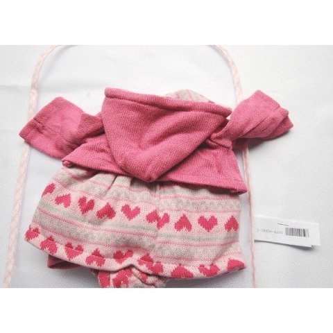 Sukienka i sweterek 38cm w serca Llorens