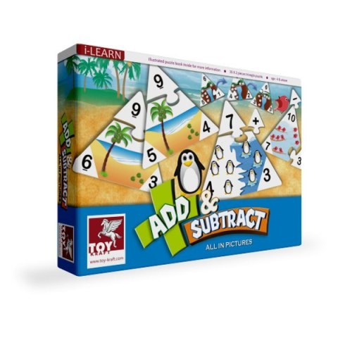 TOY KRAFT Dodawanie i Od ejmowanieAddition and Su Toy Kraft