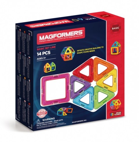Układanka Magnetyczna 14 elementów Magformers