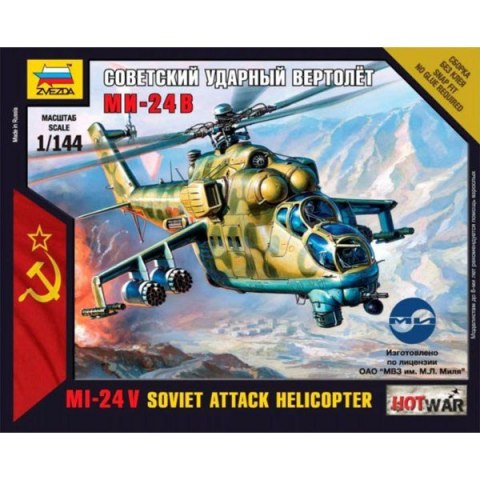ZVEZDA MI-24 V Soviet At tack Helicopter Zvezda
