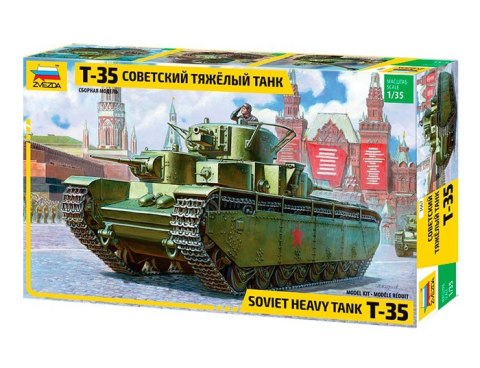 Model plastikowy T-35 Heavy Soviet tank Zvezda