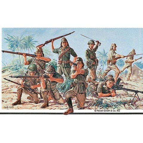 Zestaw figurek Japanase Infantry WWII Revell
