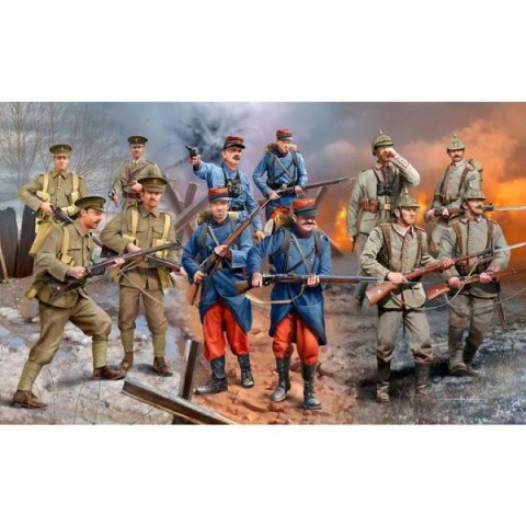 Zestaw figurek WWI German/British/French (1914) Revell