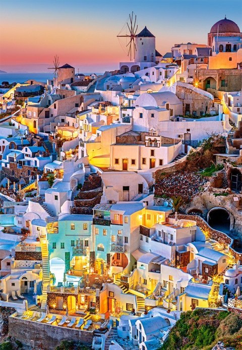 1000 ELEMENTÓW Światła Santorini Castor