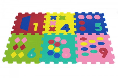 6 elementów Puzzle piankowe cyfry Artyk