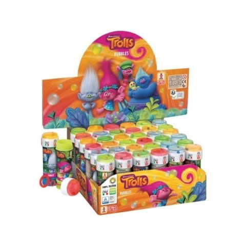 Bańki 60ml/36 sztuk Trolls Brimarex