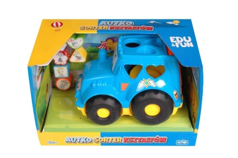 Edu&Fun Pojazd z klockami - traktor Artyk