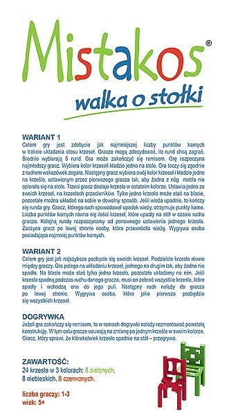 Gra Mistakos Walka o stołki Trefl