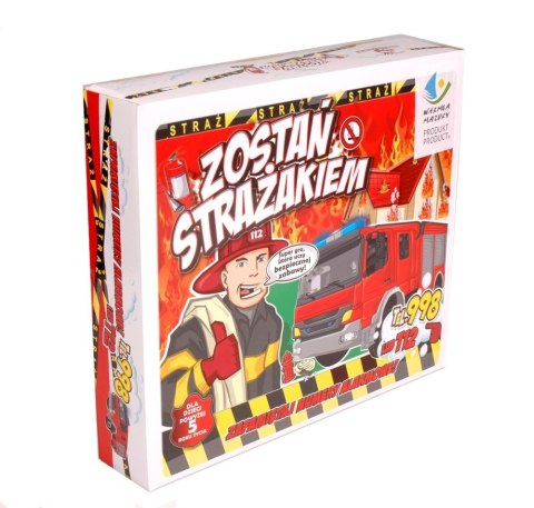 Gra planszowa Zostań strażakiem Artyk
