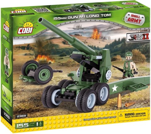 Klocki Armia 155mm Gun M1 Long Tom 155 elementów Cobi Klocki