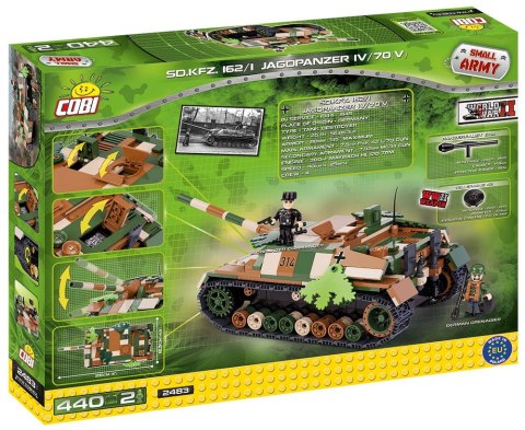 Klocki Armia Jagdpanzer IV L/70 (V) - niemiecki niszczyciel czołgów Cobi Klocki
