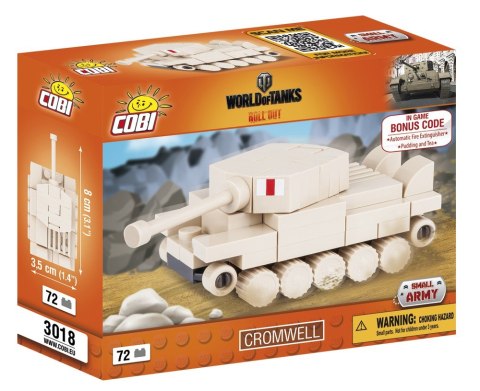 Klocki Armia Nano Tank Cromwell 72 elementy Cobi Klocki