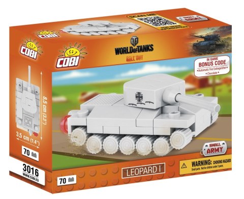 Klocki Armia Nano Tank Leopard I 70 elementów Cobi Klocki