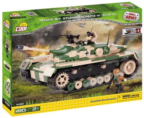 Klocki Armia Stug IV SDKFZ 167 410 elementów Cobi Klocki