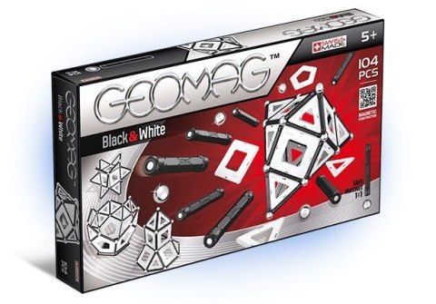 Klocki Black&White 104 elementy Geomag