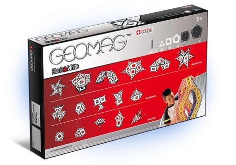 Klocki Black&White 104 elementy Geomag