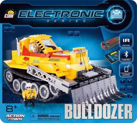 Klocki Electronic Buldożer z bluetooth Cobi Klocki