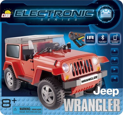 Klocki Electronic Jeep Wrangler z bluetooth Cobi Klocki